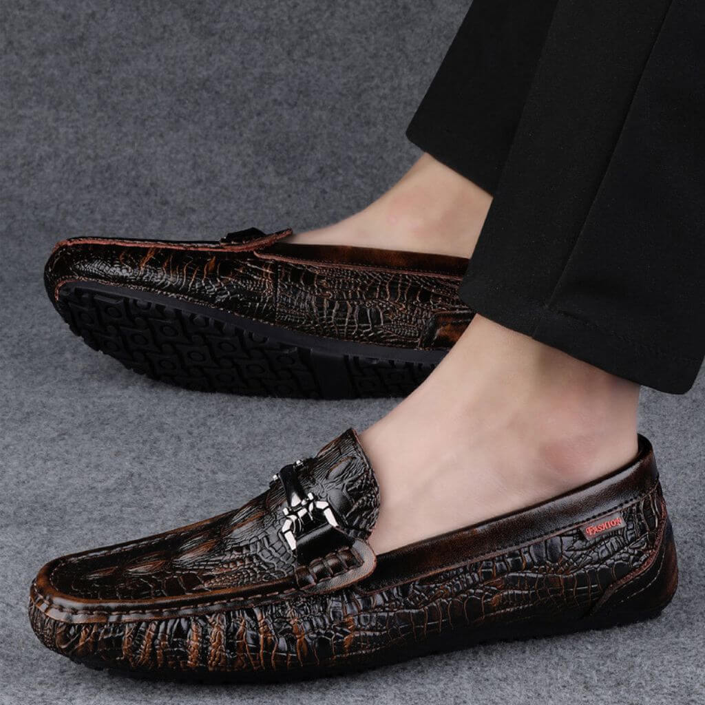 Valor Leather Moccasins
