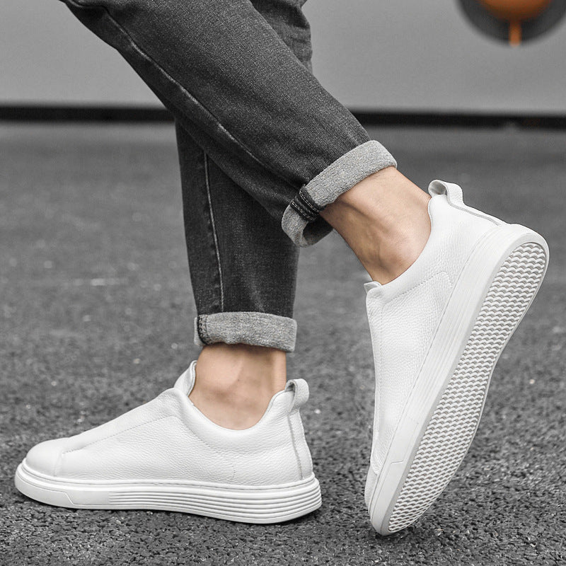 Vanguard – Genuine Leather Loop-Lace Sneakers