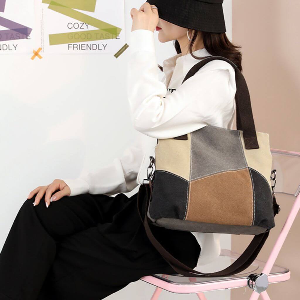 DuoTone™ Canvas Shoulder Bag
