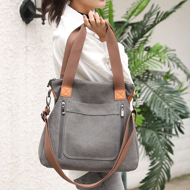 MetroTote™ Canvas Messenger Bag