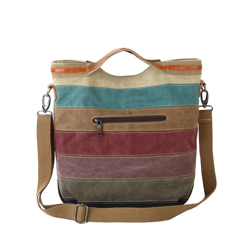 RetroSplice™ Canvas Crossbody Tote