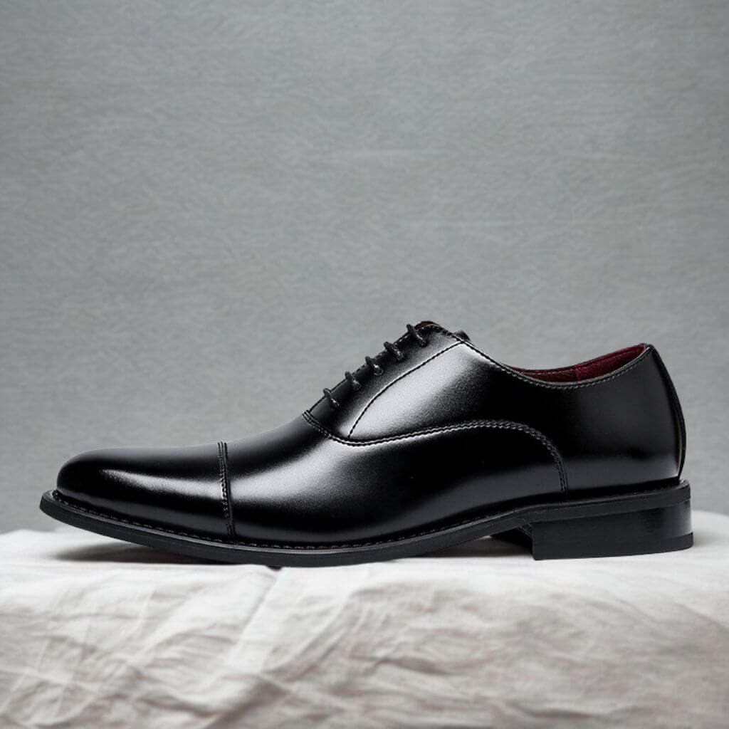 Elevare™ – British Oxford Height-Increase Leather Shoes