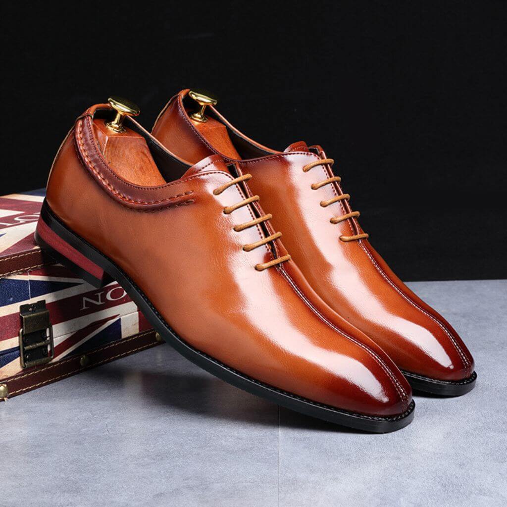 Oxford Style Monk Strap Shoes
