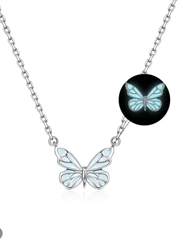 925 Silver Butterfly Light Set