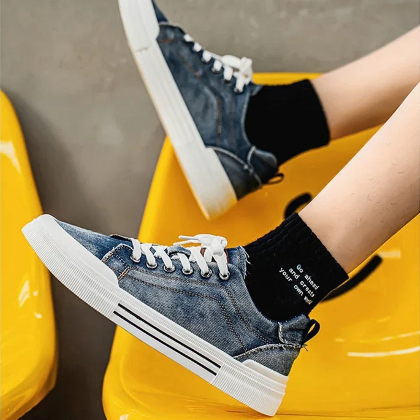 Legacy Denim Sneaker