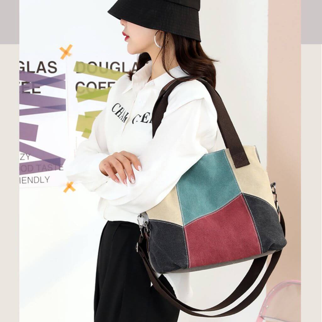 DuoTone™ Canvas Shoulder Bag