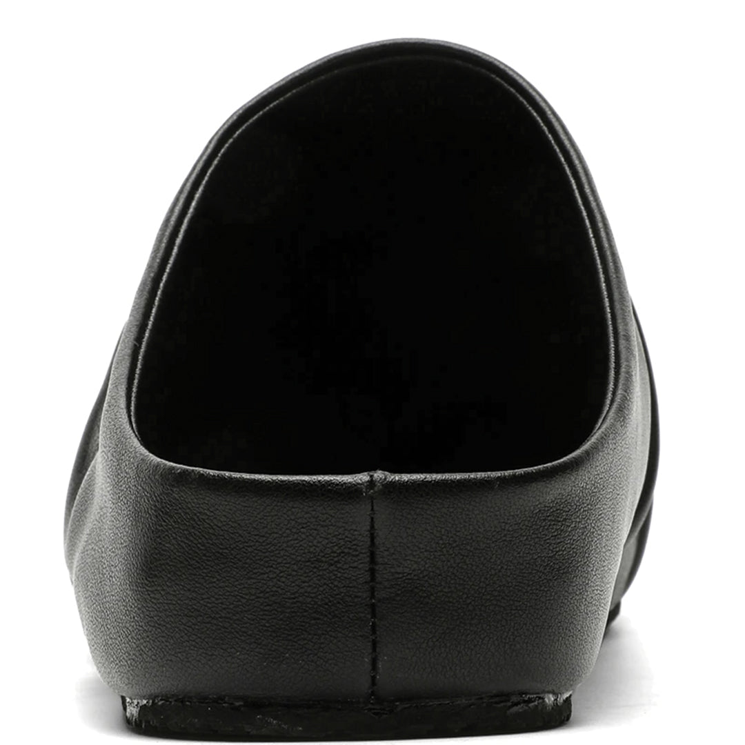 Draped Leather Loafer