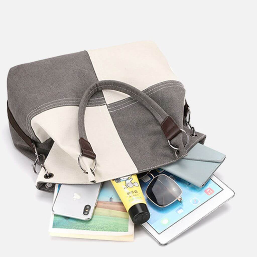 ColorWeave™ Canvas Shoulder Tote
