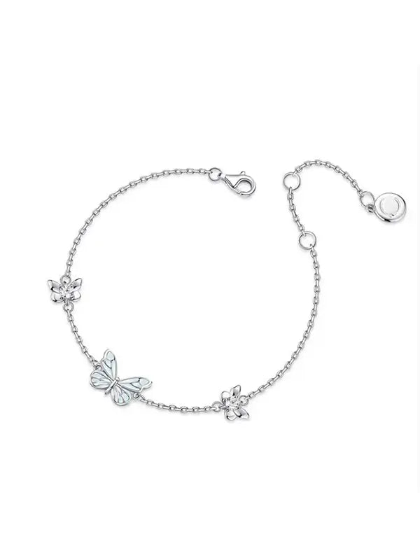 925 Silver Butterfly Light Set