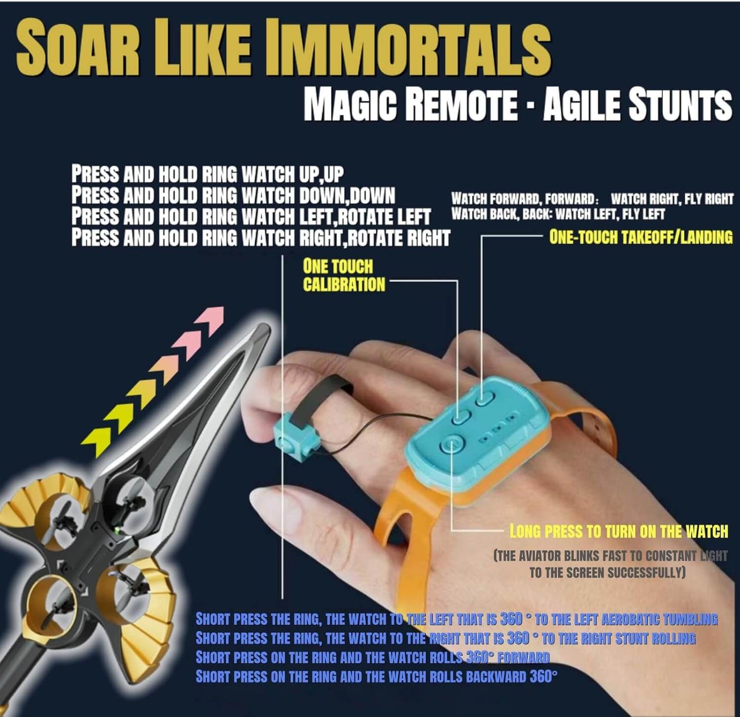 Aerial Sword™ RC Glider