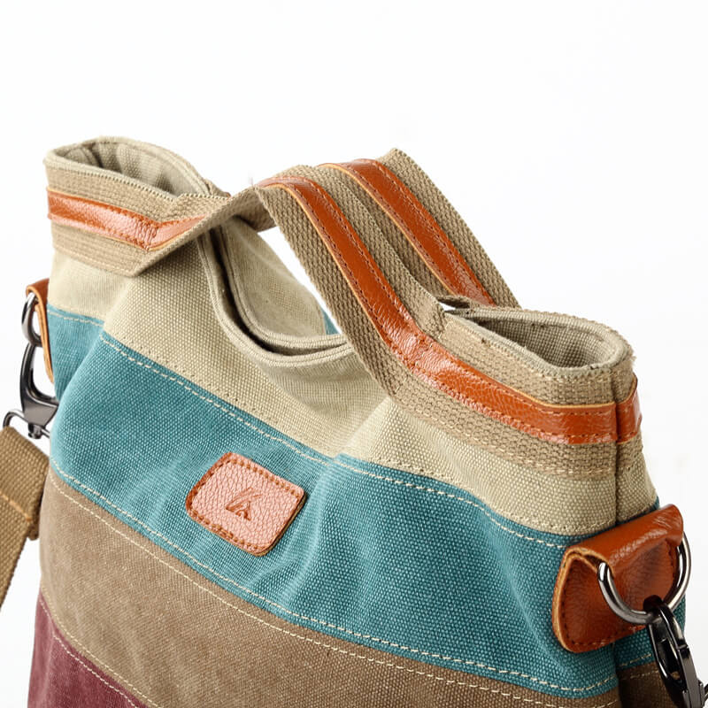 RetroSplice™ Canvas Crossbody Tote