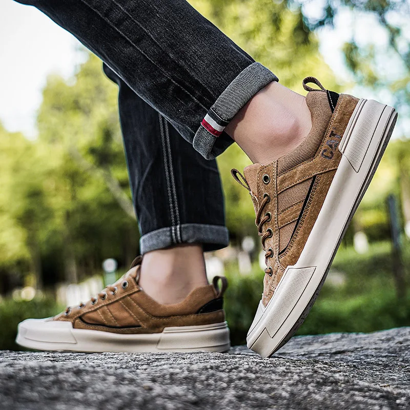 UrbanDrift – Premium Leather Mesh Sneakers