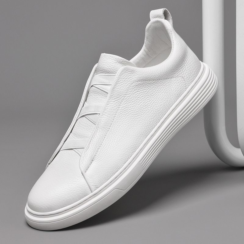 Vanguard – Genuine Leather Loop-Lace Sneakers