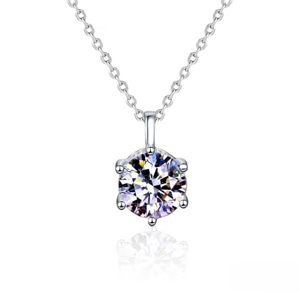 925 Silver Geometric Necklace