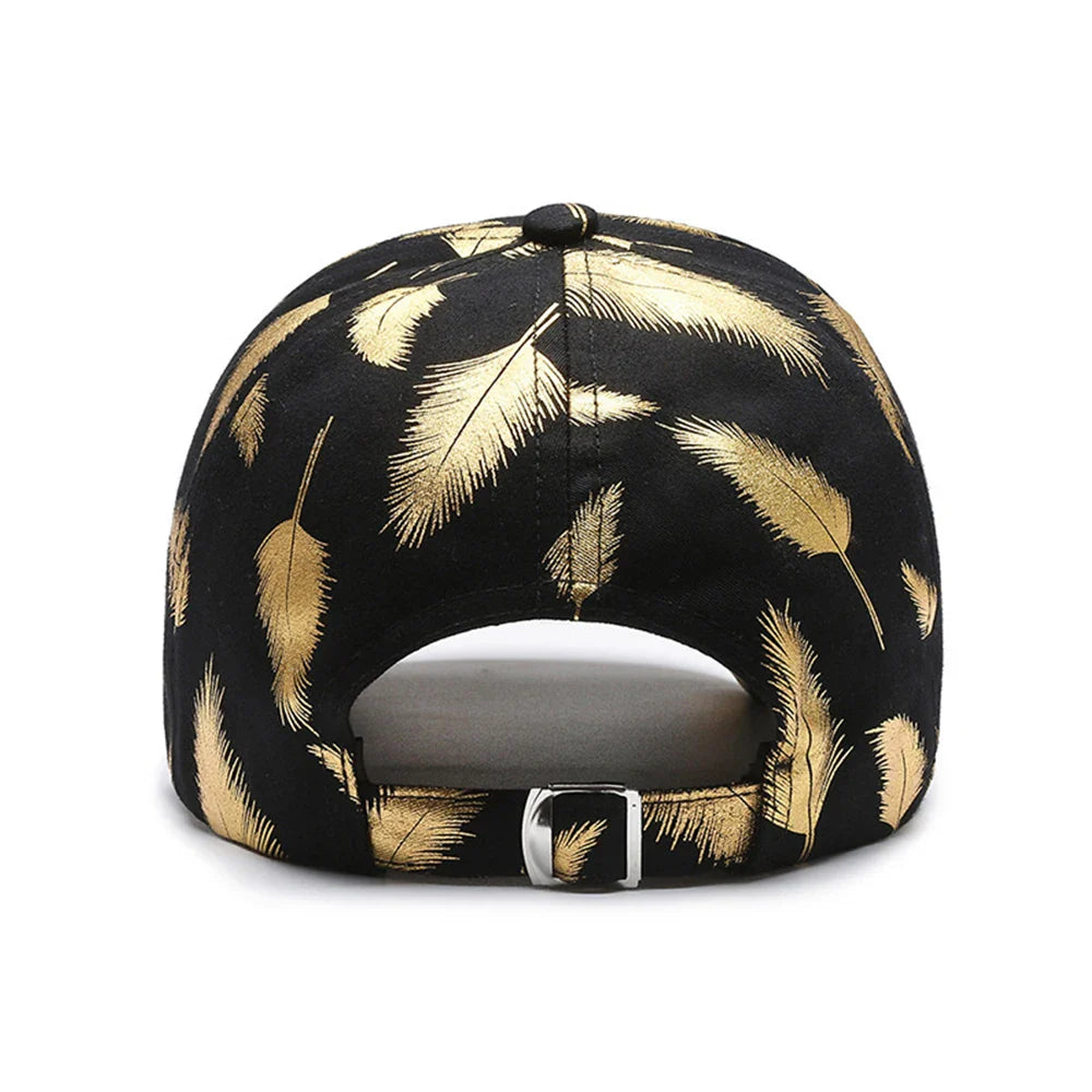 Luxe Feather Cap