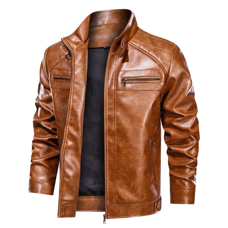 NightRogue™ Vortex PU Leather Jacket