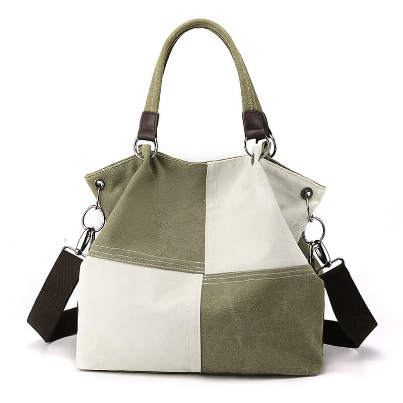 ColorWeave™ Canvas Shoulder Tote