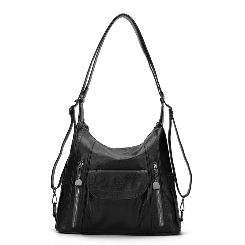 SeoulEase™ PU Shoulder Handbag