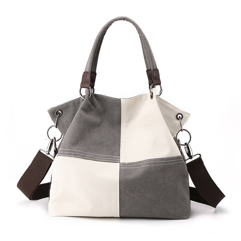 ColorWeave™ Canvas Shoulder Tote