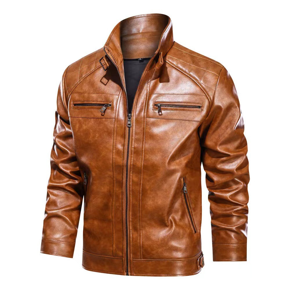 NightRogue™ Vortex PU Leather Jacket