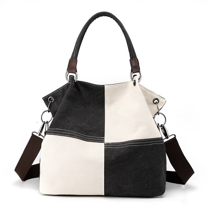ColorWeave™ Canvas Shoulder Tote
