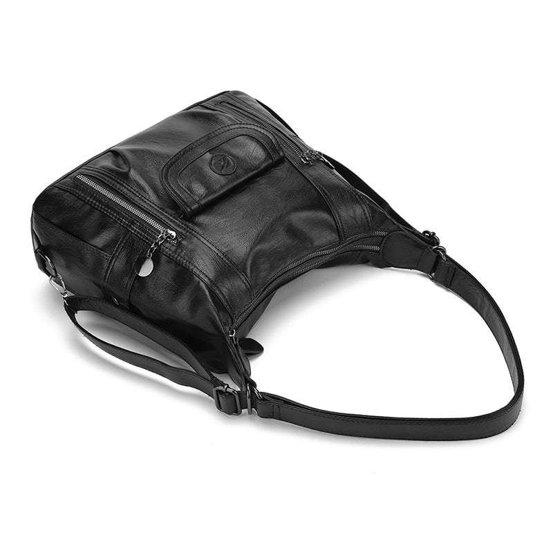 SeoulEase™ PU Shoulder Handbag