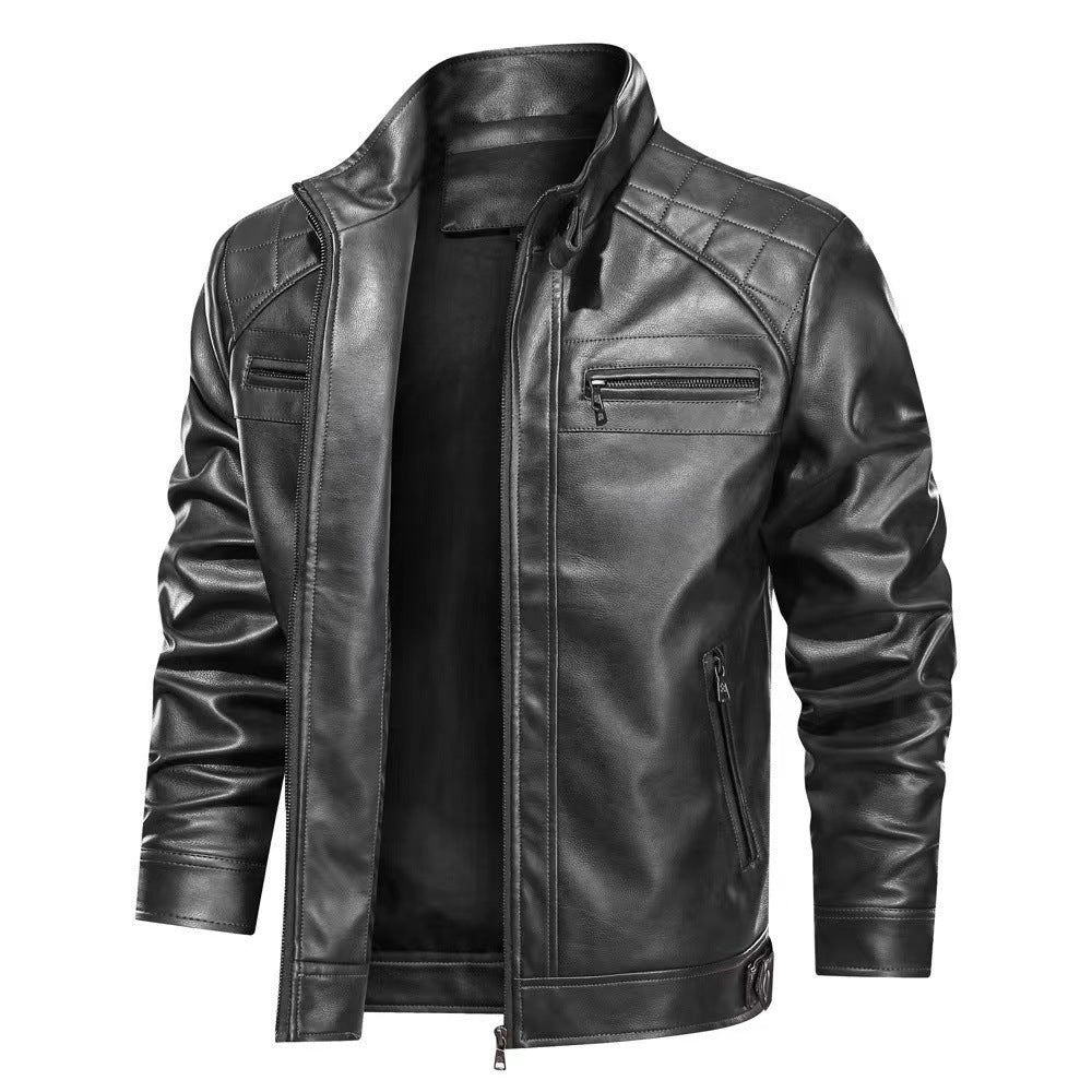 NightRogue™ Vortex PU Leather Jacket