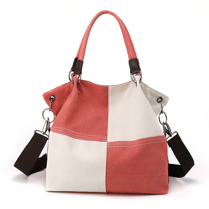 ColorWeave™ Canvas Shoulder Tote