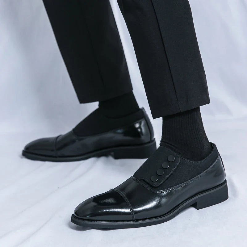 Domenico Rossini Leather Derby Shoes