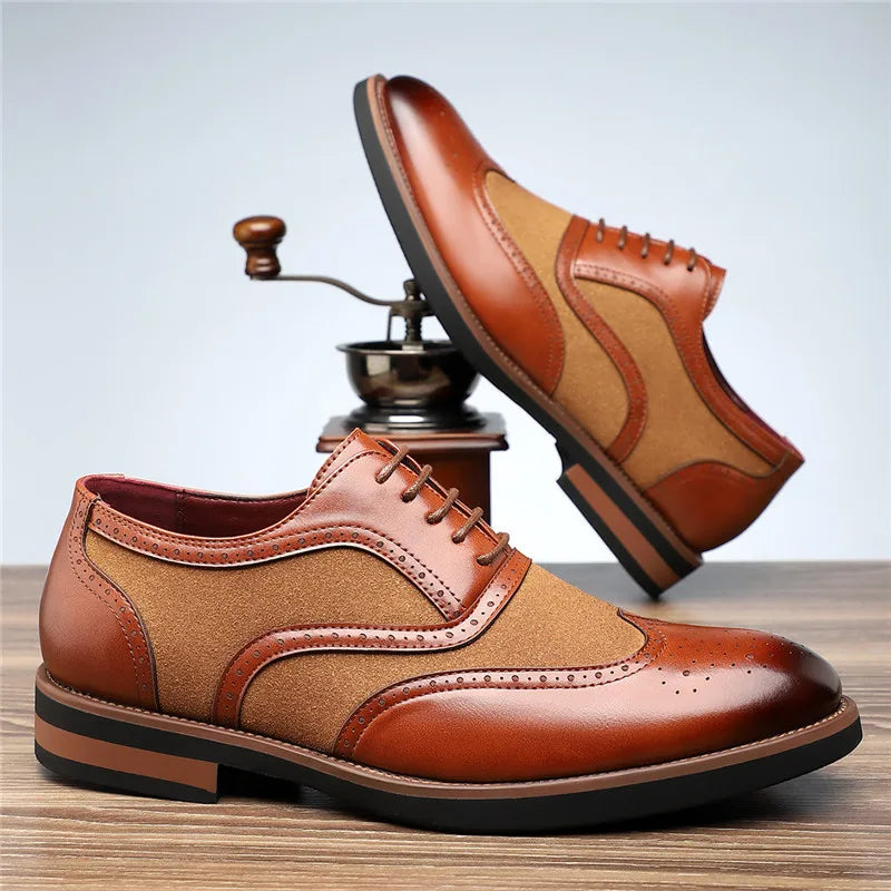 Wexford Leather & Suede Oxfords
