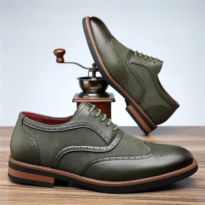 Wexford Leather & Suede Oxfords
