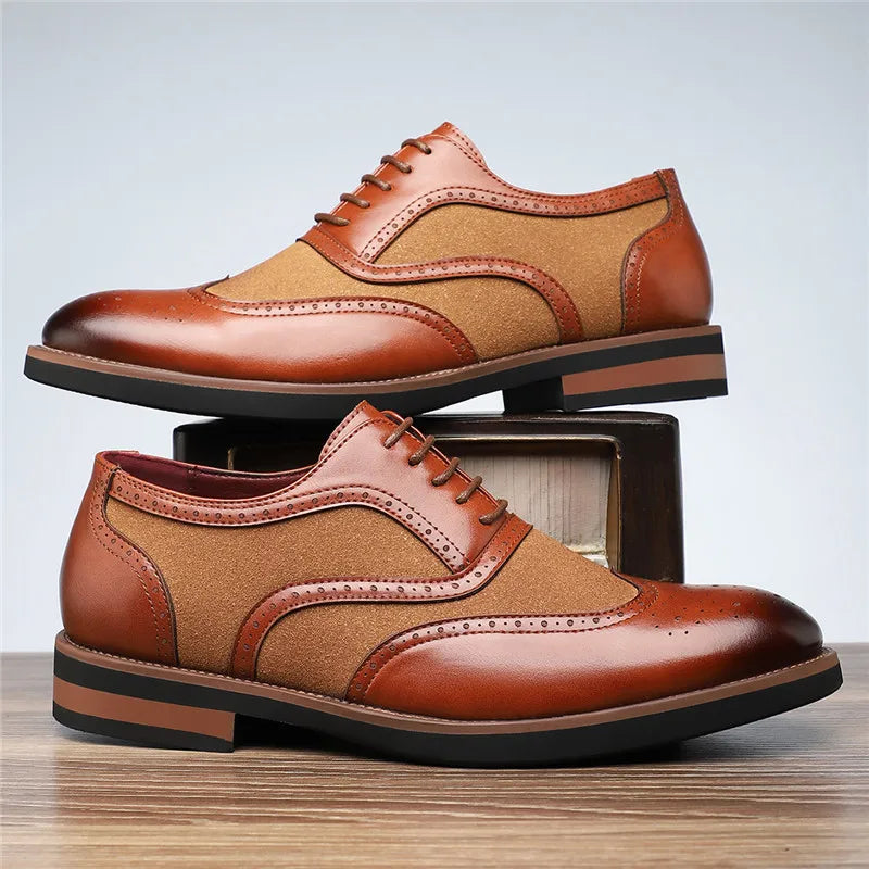 Wexford Leather & Suede Oxfords