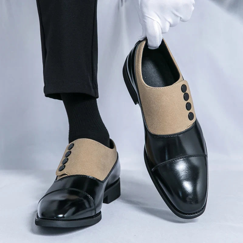 Domenico Rossini Leather Derby Shoes