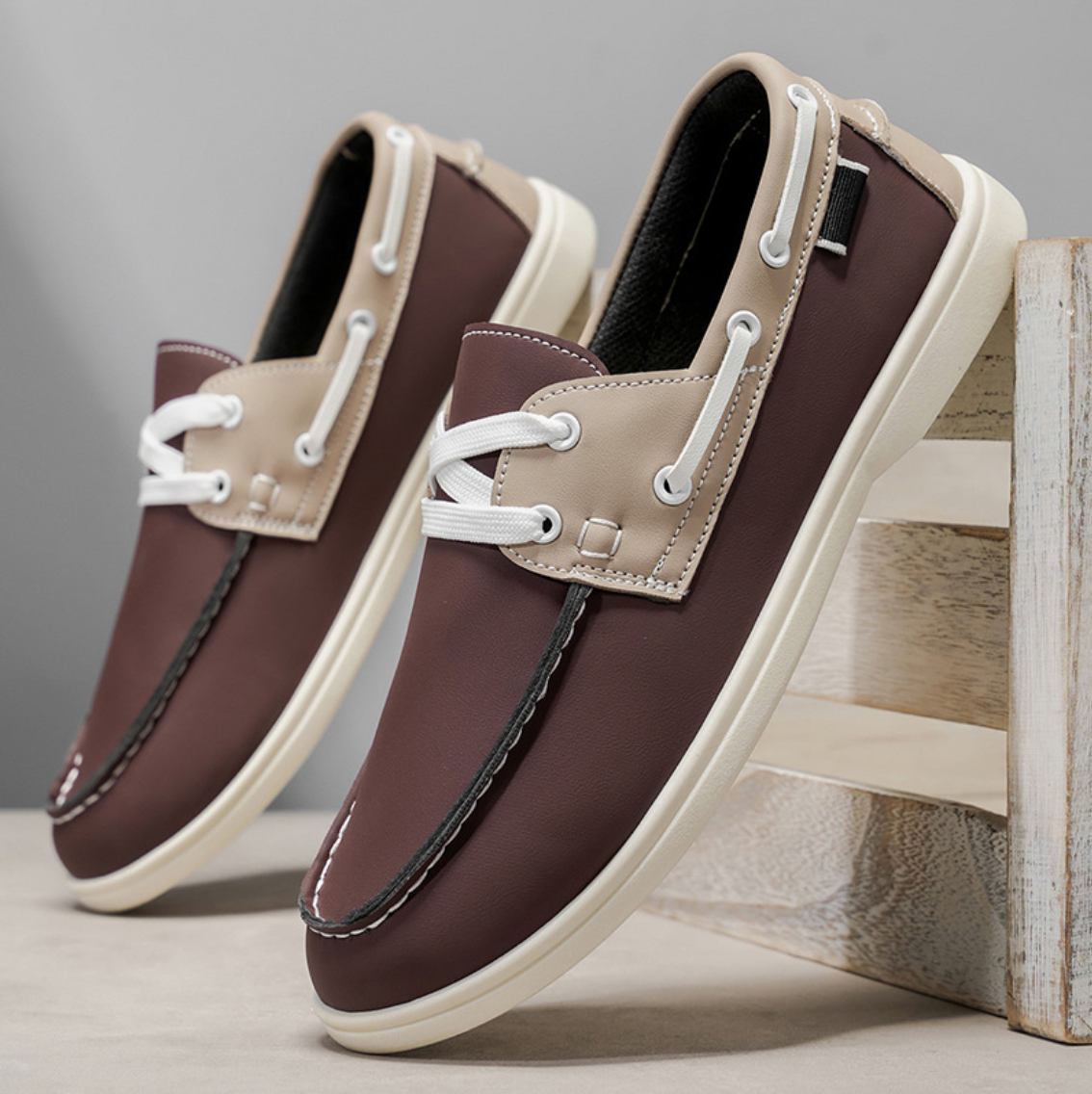 COMFORT BOAT LOAFERS