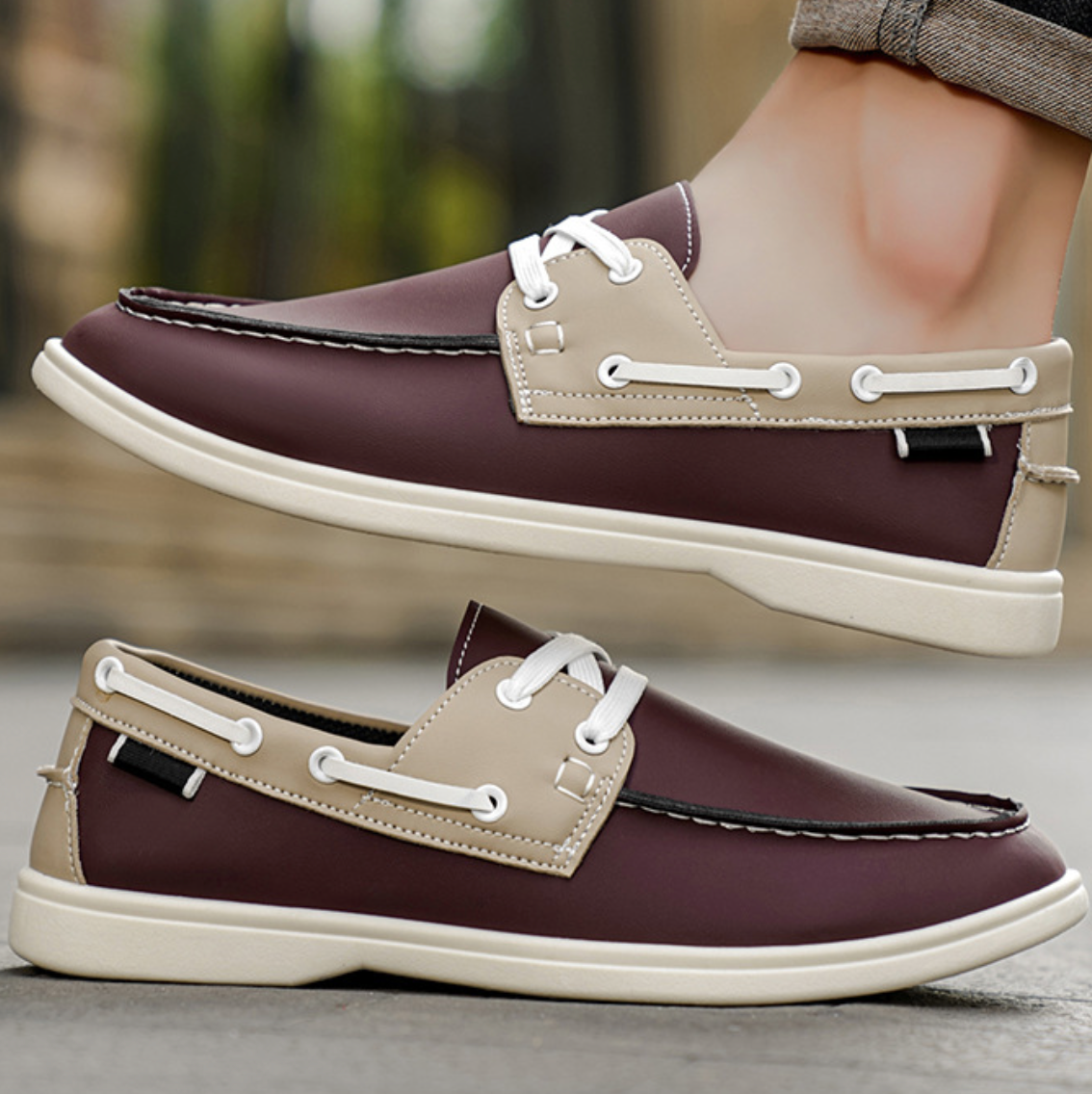 COMFORT BOAT LOAFERS