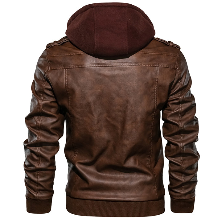 NightRogue™ Phantom PU Leather Jacket