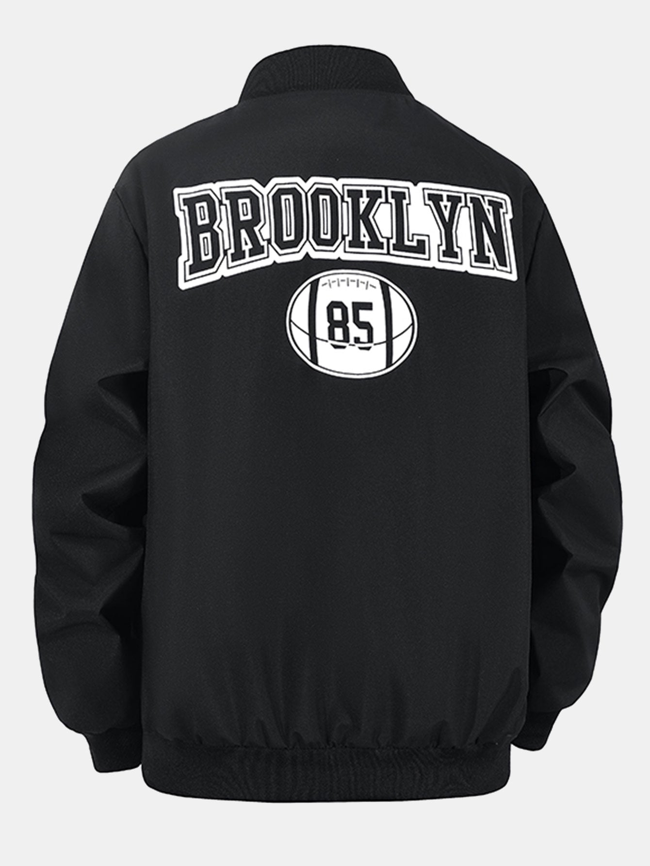 New York Brooklyn Rugby Print Jacket