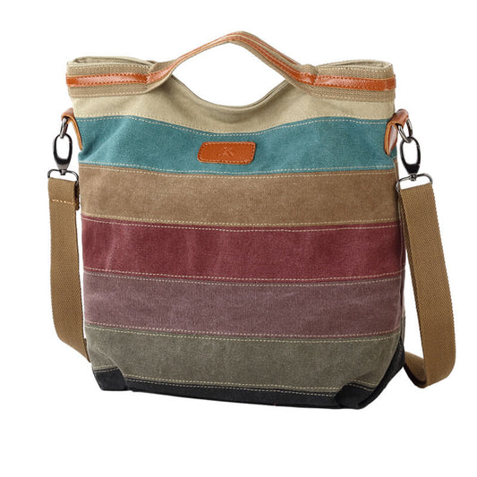 RetroSplice™ Canvas Crossbody Tote
