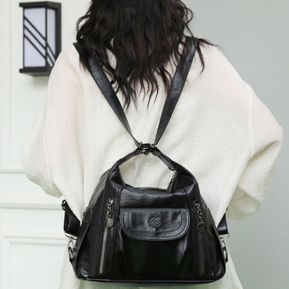 SeoulEase™ PU Shoulder Handbag