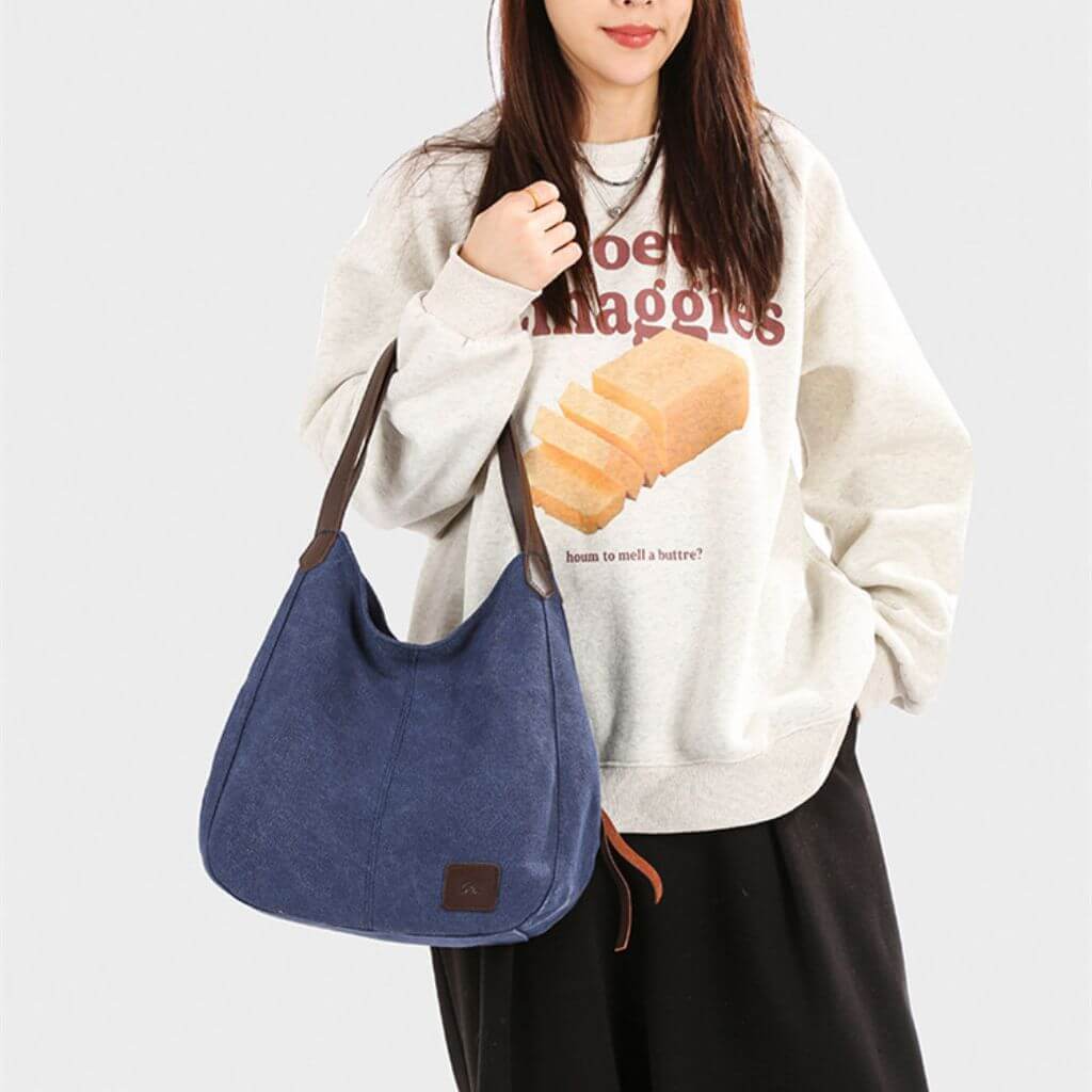 Lunessa™ Canvas Shoulder Tote