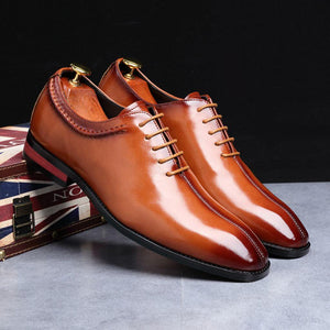 Oxford Style Monk Strap Shoes