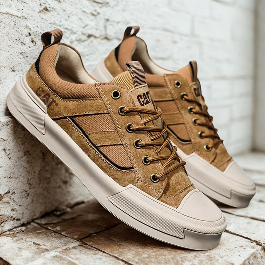 UrbanDrift – Premium Leather Mesh Sneakers