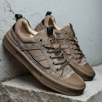 UrbanDrift – Premium Leather Mesh Sneakers
