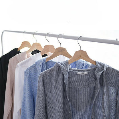 Lumen – Cotton Hooded Shirt