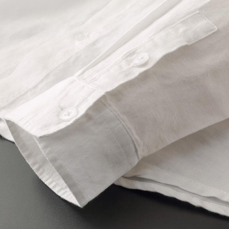 Lumen – Cotton Hooded Shirt