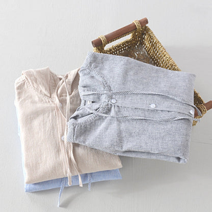 Lumen – Cotton Hooded Shirt