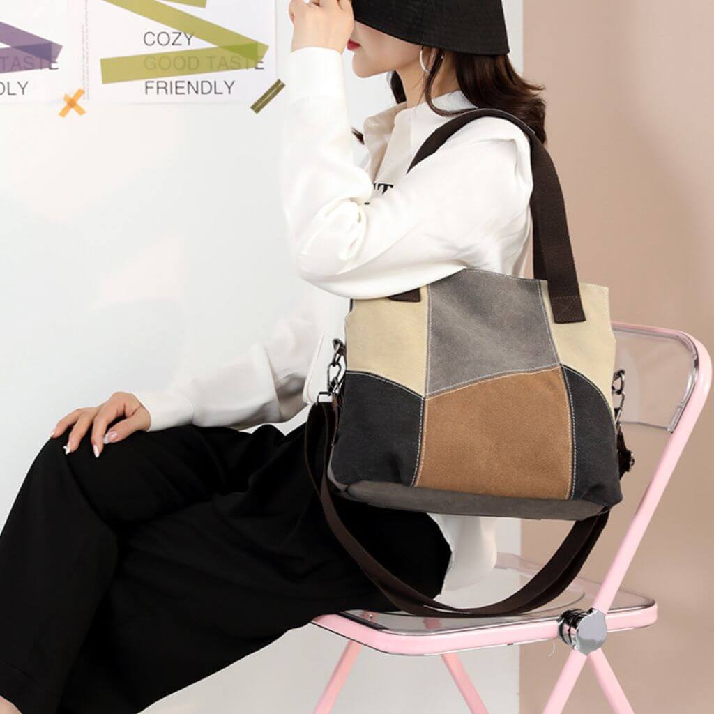 DuoTone™ Canvas Shoulder Bag