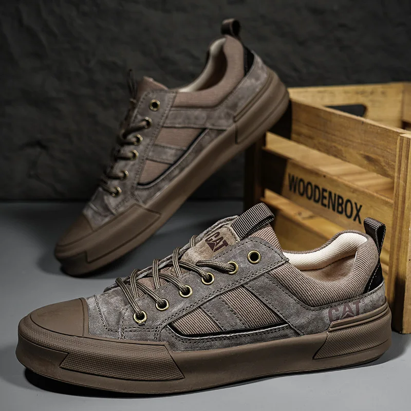 UrbanDrift – Premium Leather Mesh Sneakers