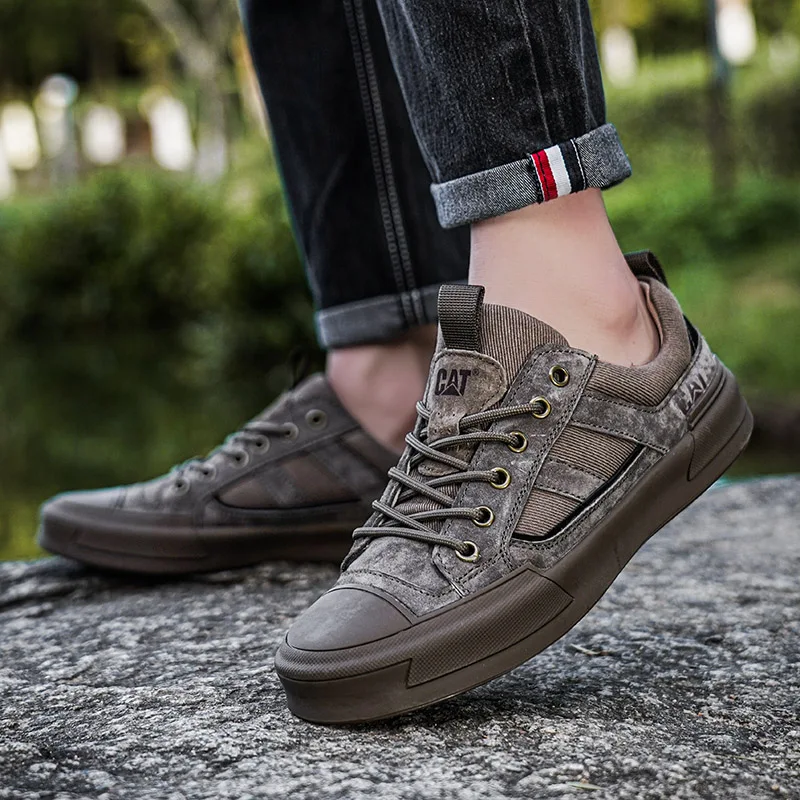 UrbanDrift – Premium Leather Mesh Sneakers