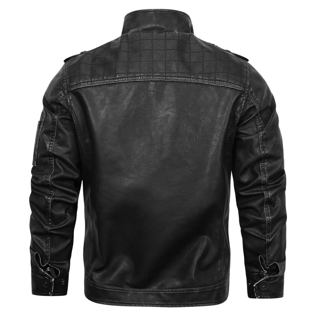 IronVogue™ Rebel PU Leather Jacket
